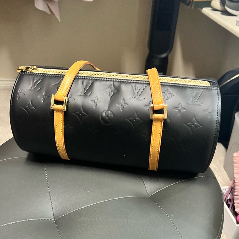 Authentic refinished Louis Vuitton bag